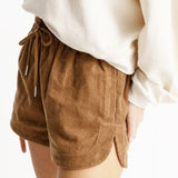 Shorts Mazzy Corduroy W's - Camel
