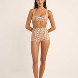 Seafarer Surf Bikini Set - Brown