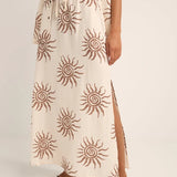 Seafarer Maxi Skirt - Brown
