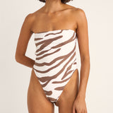 Yala Strapless One Piece - Natural