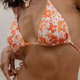 Bikini Rosa Floral Set - Pink