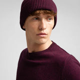 Mössa Merino Wool Beanie - Deep Black