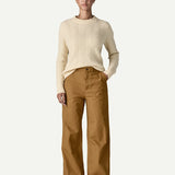 W´s Point Reyes Wide Leg Pants - Undyed Natural