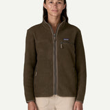 W´s Retro Pile Jkt - Otter Brown