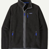 Retro Pile Jkt - Black w/Forge Grey