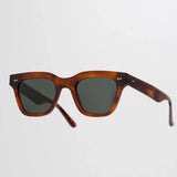 Ellis Amber - Green Solid Lens