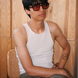 Jet Black - Orange Solid Lens