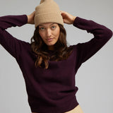 Mössa Merino Wool Hat - Deep Black