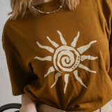 Seafarer Oversized T-shirt - Brown