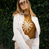 Seafarer Oversized T-shirt - Brown
