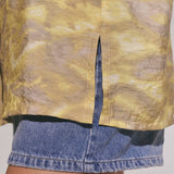 Skjorta Alyssa - Light Yellow Print