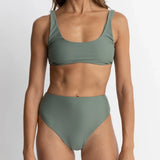 Bikini Crop Top Classic - Olive