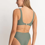 Bikini Crop Top Classic - Olive