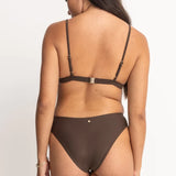Bikini Bralette Top Classic - Chocolate