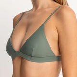 Bikini Bralette Top Classic - Olive