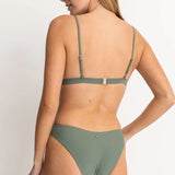 Bikini Bralette Top Classic - Olive