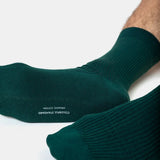 Merino Wool Blend Sock - Dusty Olive