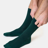 Merino Wool Blend Sock - Lava Grey