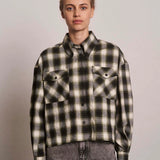 Shirt Caroline - Dark Green Check