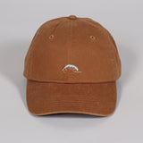 Washed Dad Cap - Brown Wave