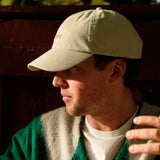Washed Dad Cap - Beige 6/5/4 logo