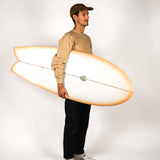 Surfboard Myconaut 5´7 - Burt Marshmallow Rails