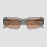 Eclipse Matt Gray - Orange Solid Lens