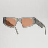 Eclipse Matt Gray - Orange Solid Lens