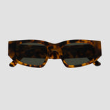 Eclipse Matte Havana - Green Solid Lens