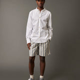 Shorts Serene Linen - Blue Stripe