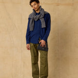 River Flanell Shirt - Navy/Earth