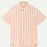 Alegre Printed Pattern Shirt - Clay Stripes