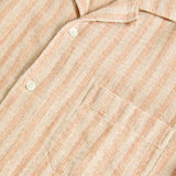 Silveira Panama Shirt - Clay Stripes