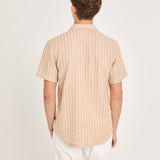 Silveira Panama Shirt - Clay Stripes
