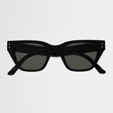 Memphis Black - Green Solid Lens