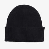 Mössa Merino Wool Beanie - Deep Black