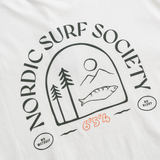 Nordic Surf Society Tee - White