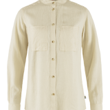 Övik Hemp W Shirt - Chalk White