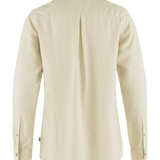 Övik Hemp W Shirt - Chalk White