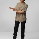 Övik Hemp W Shirt - Chalk White