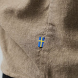 Övik Hemp W Shirt - Chalk White