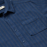 River Flanell Shirt - Navy/Earth