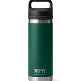 Rambler Bottle Chug 18oz - Black Forest Green