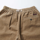 Corduroy G-Shorts - Beige