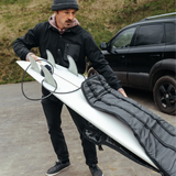 Boardbag Singel Midlenght - Black Out