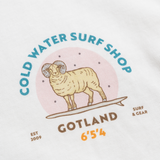 Surf Shop Gotland Tee - White