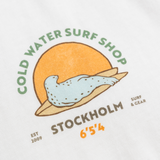 Surf Shop Stockholm Tee - White