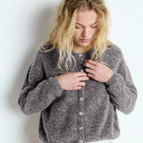 Vitow Cardigan - Steel China