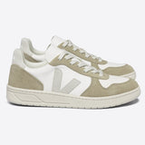 Sneaker V-10 Suede - White Natural Sahara