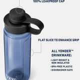 Yonder Tether Water Bottle 1L - Charcoal